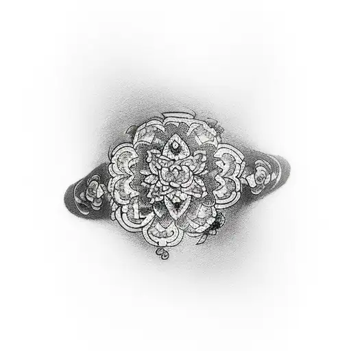 tatoo ring on finger tattoo design idea