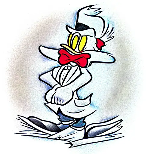 Scrooge McDuck tattoo design idea