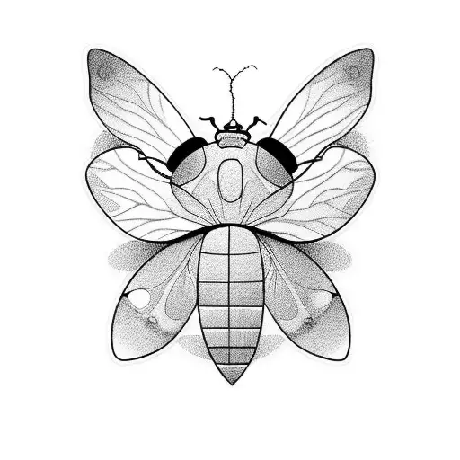 Ladybug tattoo design idea