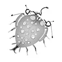 Ladybug tattoo design idea