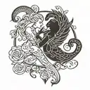 virgo zodiac sign holding hands with. Scorpio zodiac sign  tattoo design idea