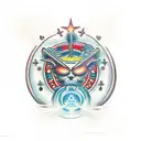 Ten Commandments  tattoo design idea