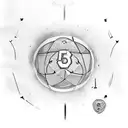 Rohit Sharma's jersey number (45) into a tattoo design inspired by his batting technique tattoo design idea