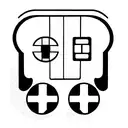 stylised SNES Controller silhouette tattoo design idea
