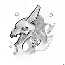 Percy Jackson  tattoo design idea