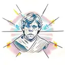 Luke skywalker tattoo design idea