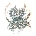 Ifrit from final fantasy viii tattoo design idea