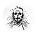 Michael Myers Halloween tattoo design idea