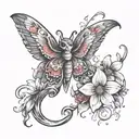 letting go of the past tattoo design idea