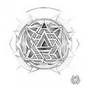 Valknut Symbol tattoo design idea