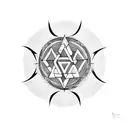 Valknut Symbol tattoo design idea