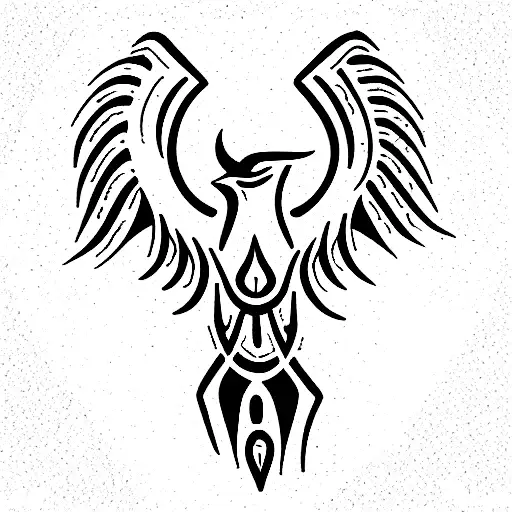 ave fenix tattoo design idea
