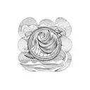 Ocean Wave Barrel tattoo design idea