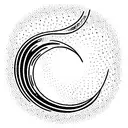 ocean wave barrel sun tattoo design idea