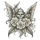 sketch name Thomas tattoo design idea