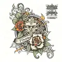 sketch name Thomas tattoo design idea