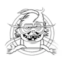 regular show tattoo design idea