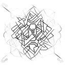 word "present" interlaced with a present design tattoo design idea
