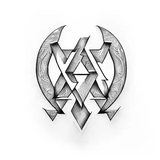 tattoo using these letters A N K C tattoo design idea