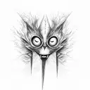 lightning and inside it represents many trips tattoo design idea