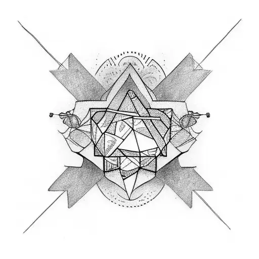 baby memorial  tattoo design idea