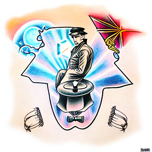 Nikola Tesla  tattoo design idea