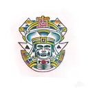 Aztec  tattoo design idea