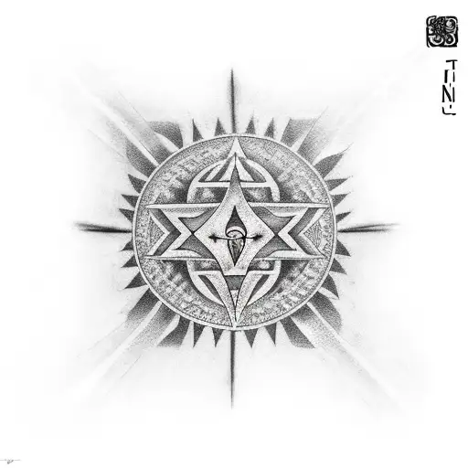 Ankh Symbol tattoo design idea