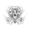 Ayahuasca  tattoo design idea