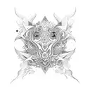 Ayahuasca  tattoo design idea