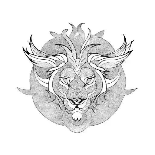 50+ Geometric Lion Tattoo Designs & Meanings | Geometric lion tattoo,  Lioness tattoo, Geometric tattoo
