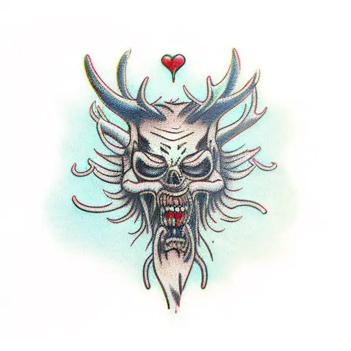 WENDIGO tattoo design idea