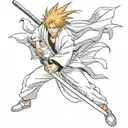 bleach anime tattoo design idea