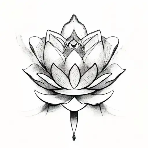 Heron tattoo design idea