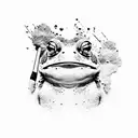 Toad playing golf with Coors light tattoo design idea