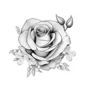 Flowers march tattoo design idea