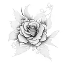 Flowers march tattoo design idea