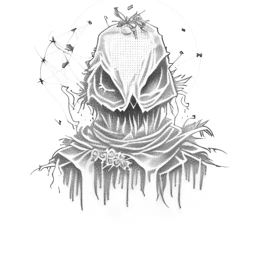 scarecrow tattoo design idea