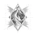 a tattoo based on the song “Landslide” by Fleetwood Mac tattoo design idea