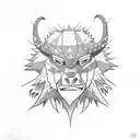 Princess mononoke tattoo design idea