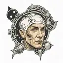 space bound Eminem  tattoo design idea