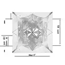 metric and imperial 6inch ruler tattoo design idea