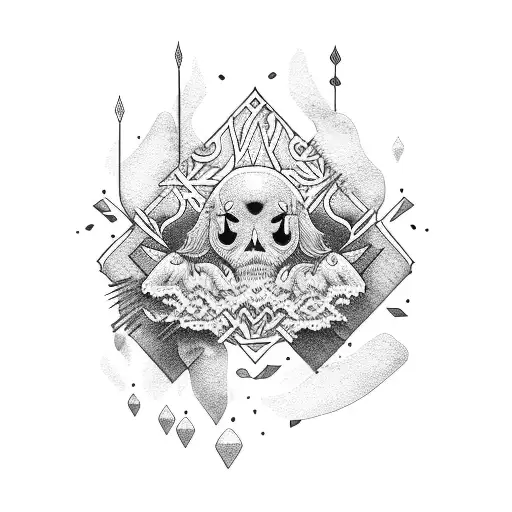 YAM in other language tattoo design idea