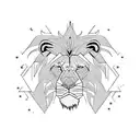 lion king tattoo design idea