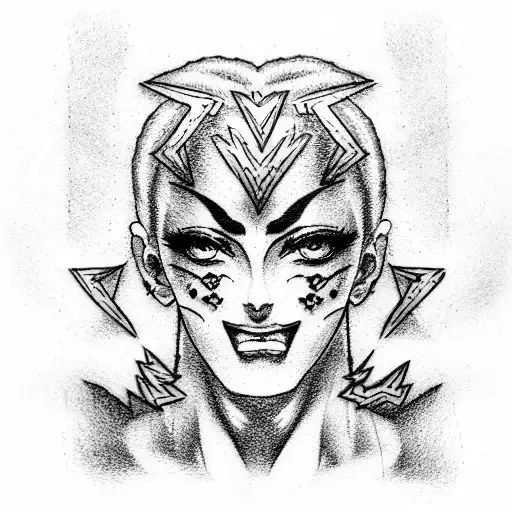  JoJo’s Bizarre Adventure  tattoo design idea