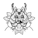 line tattoo design idea