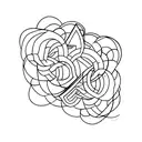 line tattoo design idea