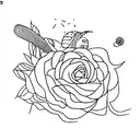 line tattoo design idea