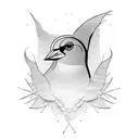 blackbird  tattoo design idea