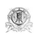 shield of achilles tattoo design idea